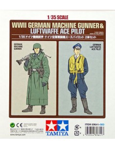 WWII German Machine Gunner & Luftwaffe Ace Pilot