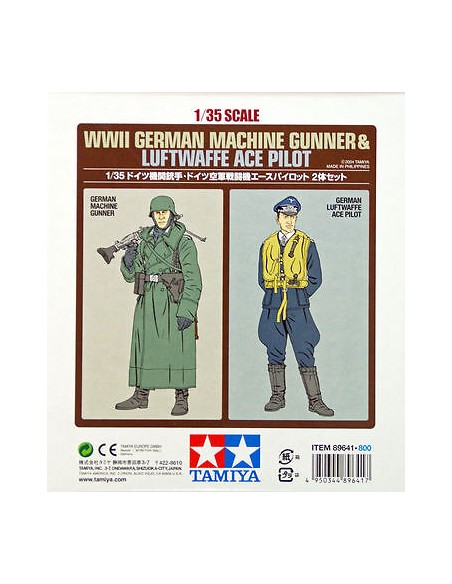 WWII German Machine Gunner & Luftwaffe Ace Pilot