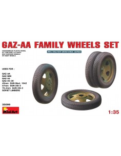 GAZ-AA FAMILY WHEELS SET 1/35