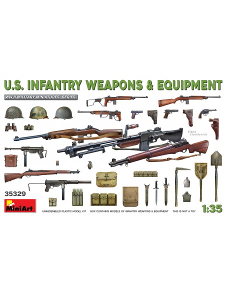 U.S. INFANTRY WEAPONS & EQUIPMENT