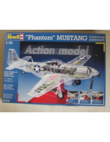 "Phantom" Mustang F-51D / P-51K (motorized) Action Model