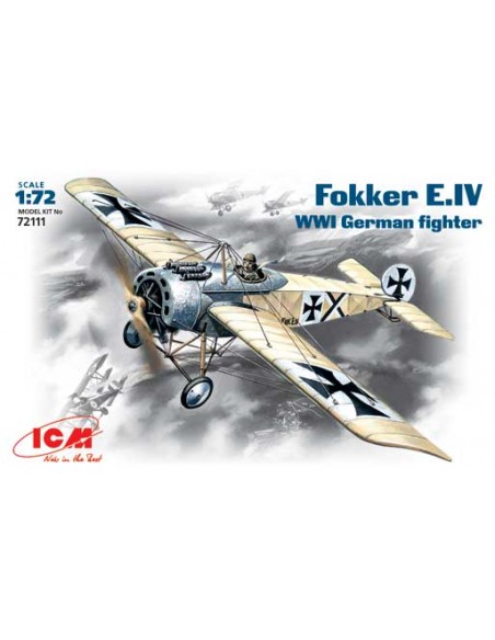 Fokker E.IV WWI German fighter