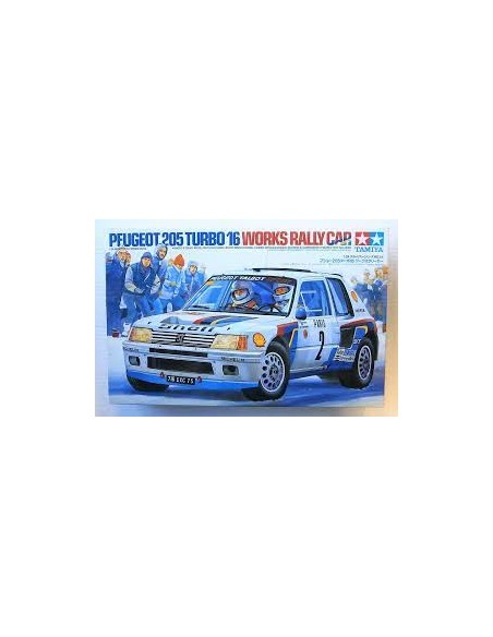 Works Rally Car Peugeot 205 Turbo 16 1985