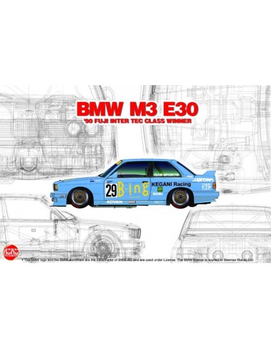 BMW M3 E30 `90 FUJI INTER TEC  CLASS WINNER