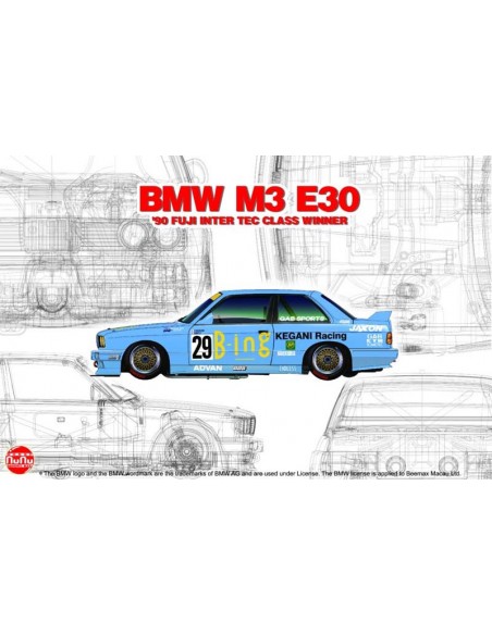 BMW M3 E30 `90 FUJI INTER TEC  CLASS WINNER
