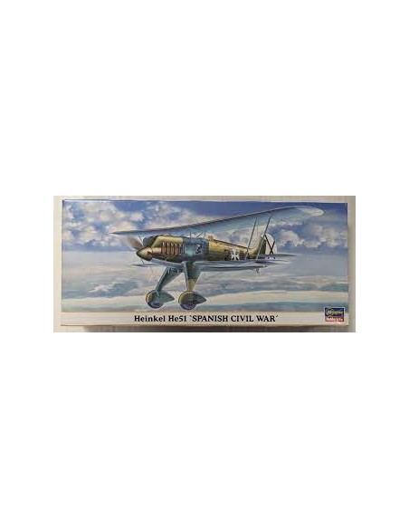 HEINKEL HE51 GUERRA CIVIL ESPAÑOLA
