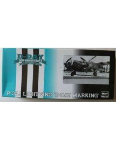 Lockheed P-38J Lightning " D-DAY MARKING"