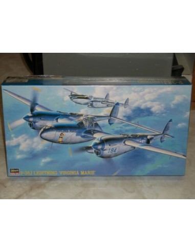 Lockheed P-38J Lightning 'Virginia Marie' U.S. Army Air Force Fighter + EXTRAS LEER DESCRIPCION