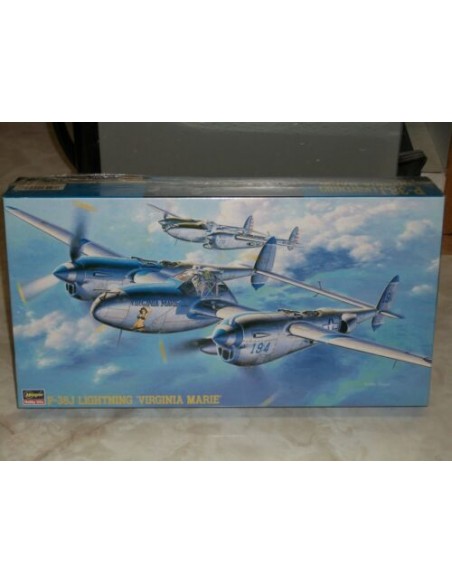 Lockheed P-38J Lightning 'Virginia Marie' U.S. Army Air Force Fighter + EXTRAS LEER DESCRIPCION