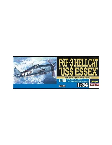 Grumman F6F-3 Hellcat "USS ESSEX" + extras leer descripcion