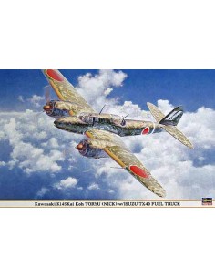 Kawasaki Ki45Kai Koh Toryu (NICK) w/ISUZU TX40 Fuel Truck...