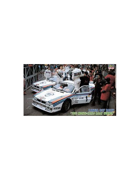 LANCIA 037 RALLY 1983 MONTE CARLO RALLY WINNER + LLANTAS DE ALUMINIO BIG M