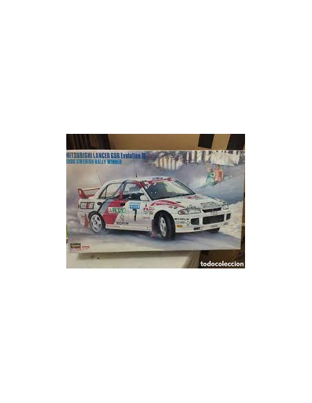 MITSUBISHI LANCER GSR EVOLUCIÓN III. 1996 SWEDISH RALLY WINNER.