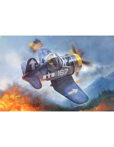 F4U-4 Corsair Fighter WWII U.S.Navy