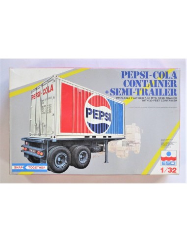 CONTENEDOR DE PEPSI-COLA PLUS SEMIREMOLQUE