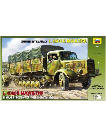 German half-truck Maultier l 4500 R Truck