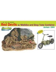 Red Devils w/Welbike and Drop Tube Container (ARNHEM 1944)