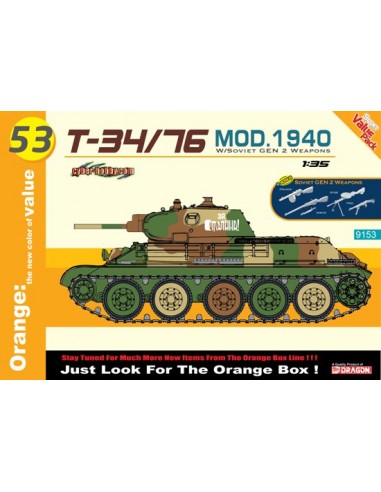 T-34/76 Mod.1940 + GEN2 Soviet Infantry Weapons