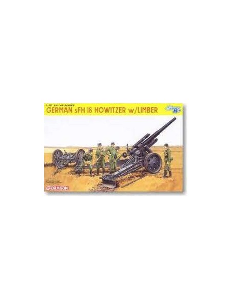 GERMAN SFH 18 HOWITZER W/LIMBER