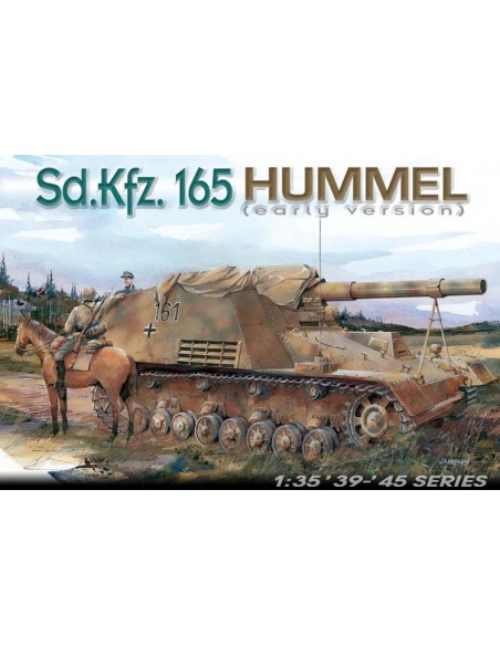 SD.KFZ. 165 HUMMEL (EARLY VERSION) - SIN FIGURAS