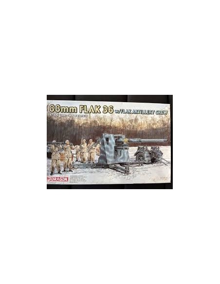 88 mm Flak 36/37 con dotación