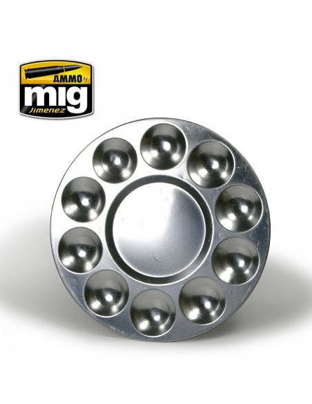 PALETA DE PINTURA 10 POCILLOS