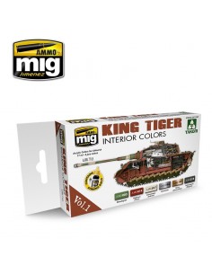 SET DE COLORES INTERIORES KING TIGER (EDICIÓN ESPECIAL...