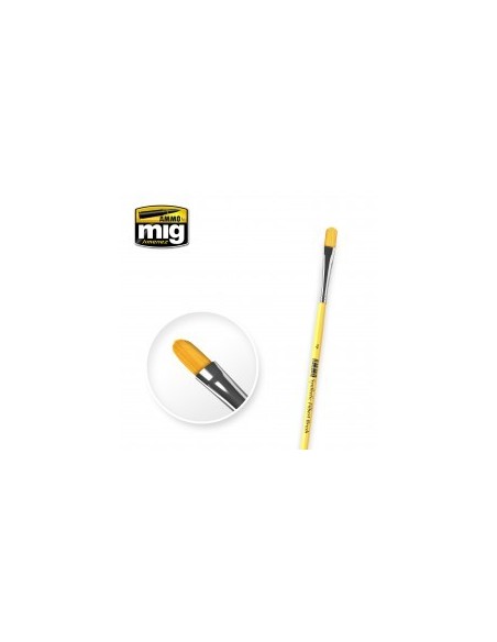 PINCEL SINTÉTICO DE LENGUA DE GATO Nº 4