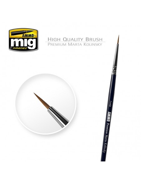 PINCEL MARTA KOLINSKY REDONDO 2/0