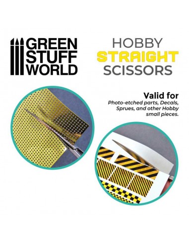 TIJERAS MODELISMO - PUNTA RECTA