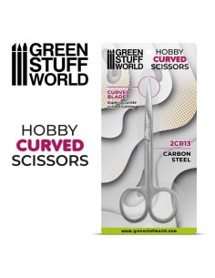 TIJERAS MODELISMO - PUNTA CURVADA 2