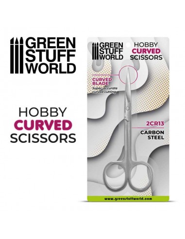 TIJERAS MODELISMO - PUNTA CURVADA