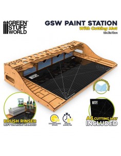 ESTACIÓN DE PINTURA CON TAPETE DE CORTE 2