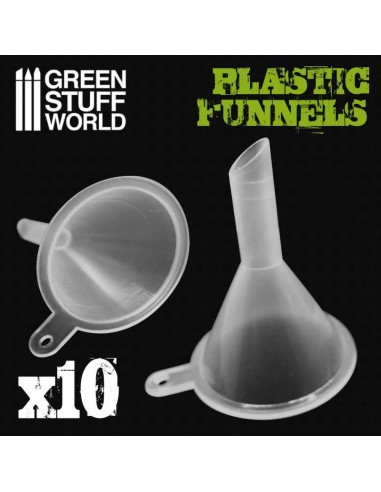 EMBUDOS DE PLÁSTICO