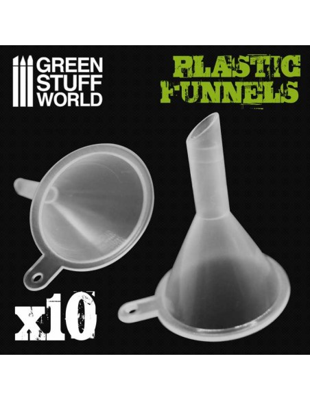 EMBUDOS DE PLÁSTICO