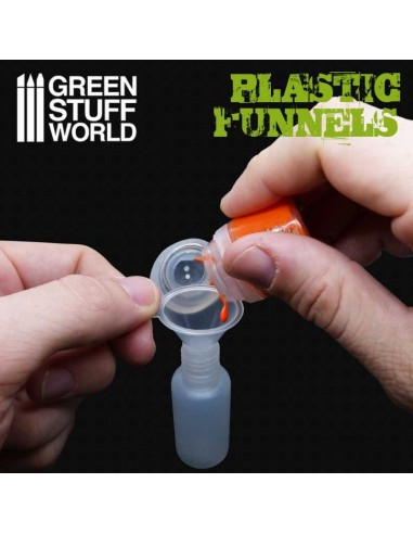 EMBUDOS DE PLÁSTICO