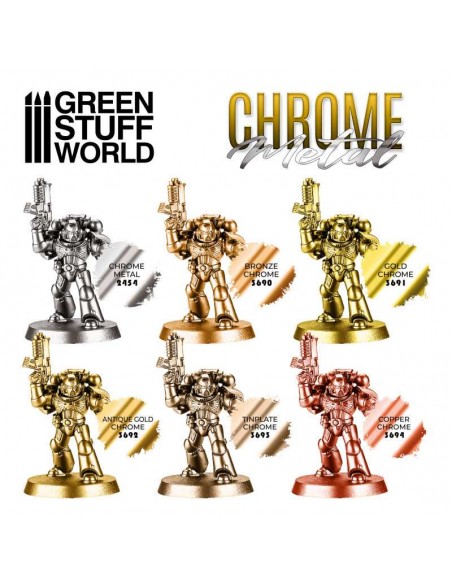 PINTURA CROMADA - BRONCE 17ml