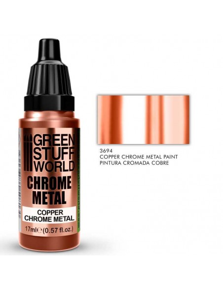 PINTURA CROMADA - COBRE 17ml