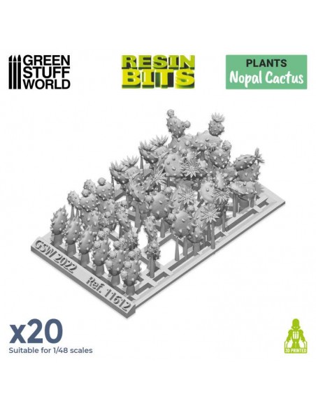CACTUS NOPAL 3D