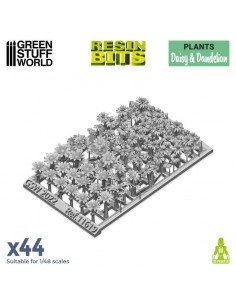 MARGARITA Y DIENTE DE LEÓN 3D 2