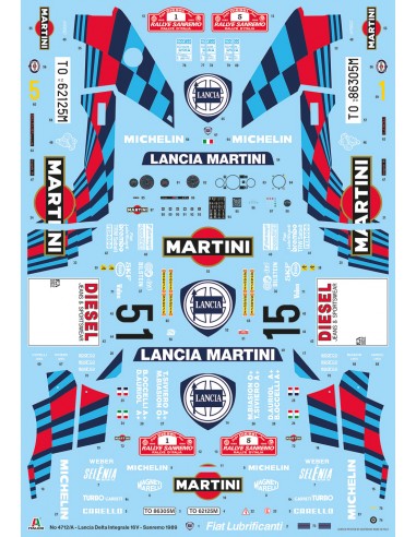LANCIA DELTA HF INTEGRALE 16V SAN REMO 1989