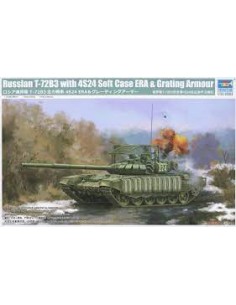 RUSSIAN T-72B3 WITH 4S24 SOFT CASE ERA & GRATING ARMOUR