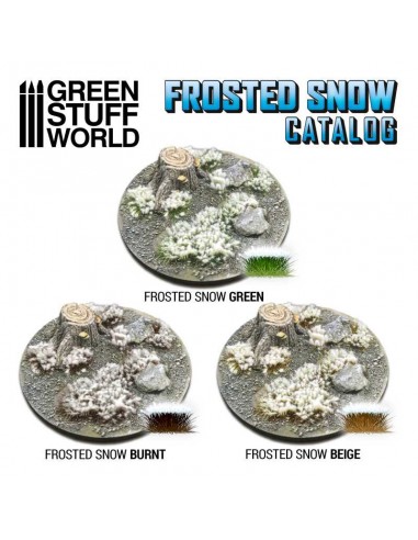 MATAS ARBUSTOS NEVADAS - 6mm - VERDE