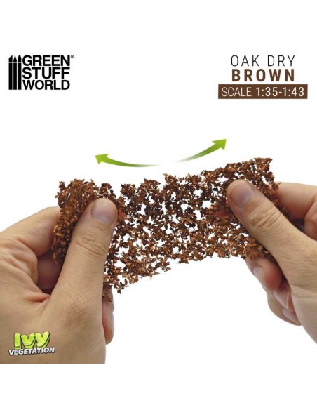 HIEDRA MODELISMO - ROBLE MARRÓN - GRANDE