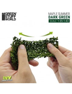 HIEDRA MODELISMO - ARCE VERDE OSCURO - GRANDE 2