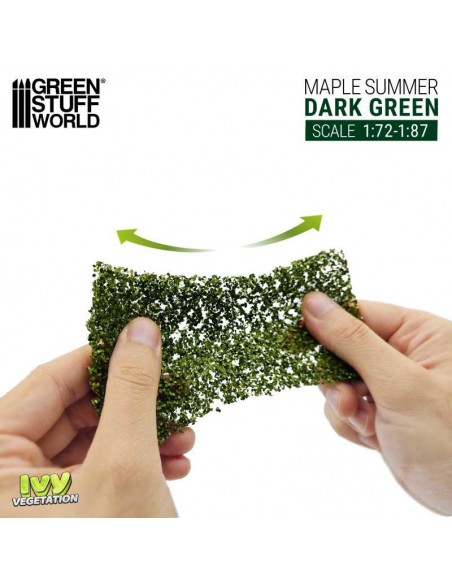 HIEDRA MODELISMO - ARCE VERDE OSCURO - PEQUEÑA