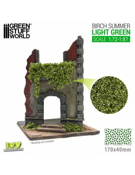 HIEDRA MODELISMO - ABEDUL VERDE CLARO – PEQUEÑA