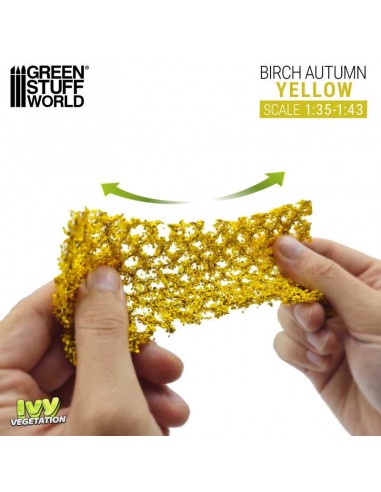 HIEDRA MODELISMO - ABEDUL AMARILLO - GRANDE