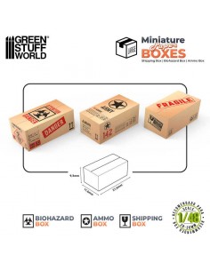 CAJAS EN MINIATURA IMPRESAS - GRANDES 2