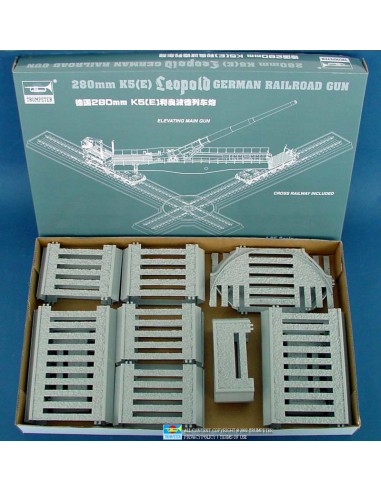 280mm K5(E) Leopold Railroad Gun